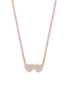 Kate Spade New York Crystal Pave Heart Pendant Necklace