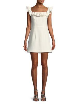 French Connection Ruffled Day Dress