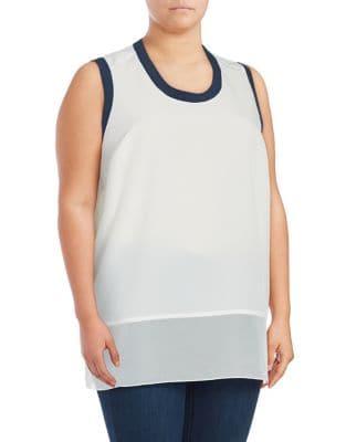 Seven7 Plus Sporty Tank Top
