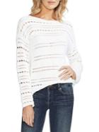 Vince Camuto Daybreak Cut-out Cotton Sweater