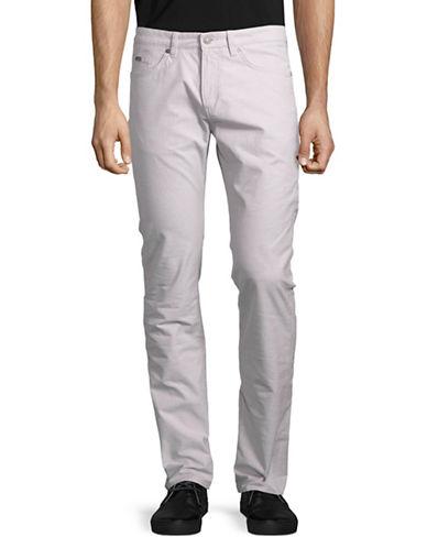 Hugo Boss Delaware Slim Fit Stretch-cotton Pants