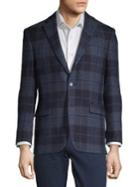 Lauren Ralph Lauren Tartan Plaid Classic-fit Wool Jacket