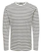 Only And Sons Striped Heavy T-shirt