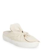 Steven By Steve Madden Cal Leather Knotted Sneaker Mules