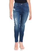 Melissa Mccarthy Seven7 Plus Distressed Denim Jeans