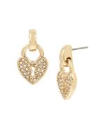 Bcbgeneration Starry Eyed Goldtone & Pave Crystal Drop Earrings