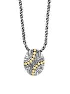 Effy 18k Yellow Gold And Sterling Silver Pendant Necklace