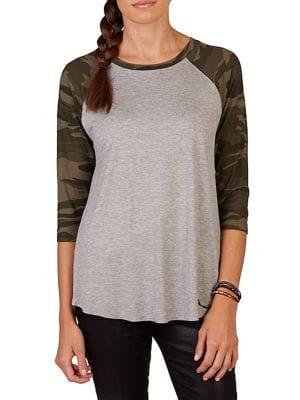 Theo & Spence Stars Baseball Tee