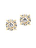 Effy Doro Diamonds, 14k Yellow Gold Stud Earrings