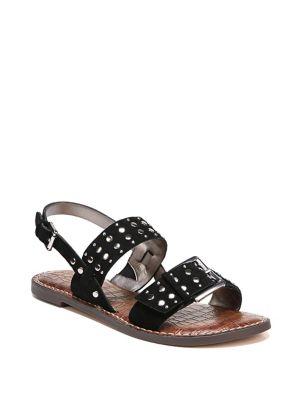 Sam Edelman Glade Studded Suede Slingback Sandals