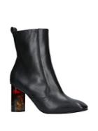 Kurt Geiger London Stride 90 Leather Ankle Boots
