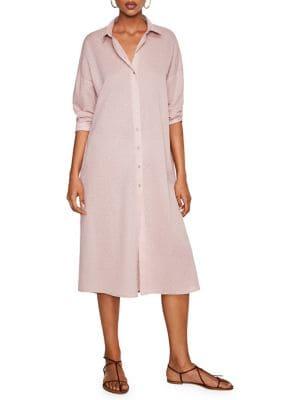Mango Lucia Cotton Shirtdress