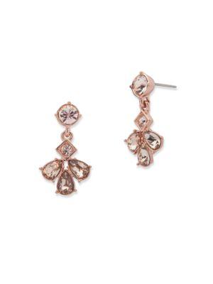 Givenchy Silk Pear Drop Earrings