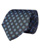 Lauren Ralph Lauren Circle-print Neat Silk Tie