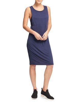 Donna Karan Active Sleeveless Jersey Dress