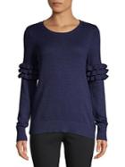 Michael Michael Kors Ruffle Sleeve Sweater