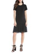 Karen Kane Ruffle-hem T-shirt Dress
