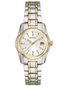 Bulova Ladies' Classic Two-tone Stainless Steel Watch,?98m105