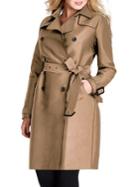 Mynt 1792 Plus Double-breasted Trench Coat