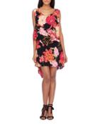 Tahari Arthur S. Levine Floral Sleeveless Dress