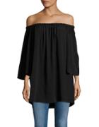 French Connection Crepe Off-the-shoulder Top