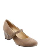 Trotters Candice Suede Mary Jane Pumps