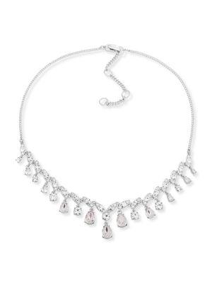 Givenchy Crystal Frontal Statement Necklace