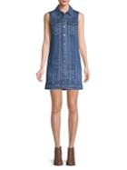 Hudson Jeans Sleeveless Denim Shirtdress