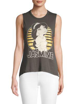 Chaser Jasmine Graphic Cotton Tank Top
