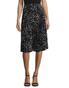 Vince Camuto Pleated A-line Skirt