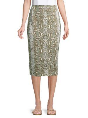 Diane Von Furstenberg Kara Printed Pencil Skirt