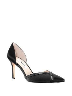 Nina Diora Embellished D'orsay Pumps