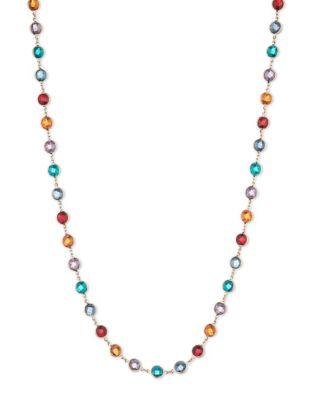 Anne Klein Multicolored Crystal Necklace