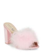 Katy Perry Bon-bon Feather-trimmed Sandals