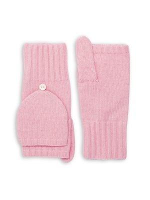 Portolano Ribbed Knit Mittens