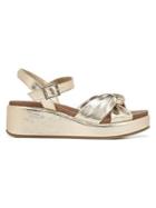 Circus By Sam Edelman Stephanie Metallic Wedge Sandals