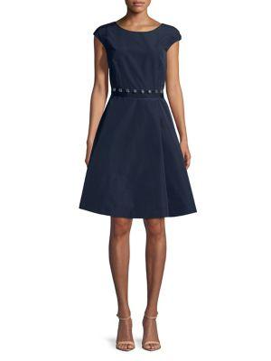 Weekend Max Mara Cap-sleeve A-line Dress