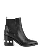 Sol Sana Victoria Faux Pearl Leather Booties