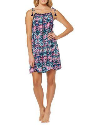Jessica Simpson Floral Panelled Swing Dress