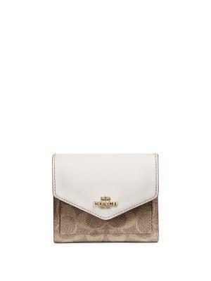 Coach Signature Colorblock Small Wallet