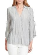 Jessica Simpson Plus Michi Gardenia Bell-sleeve Top