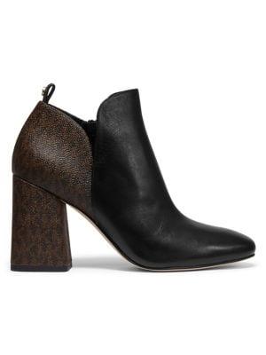 Michael Kors Dixon Leather Booties