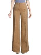 Max Mara Studio Flared Linen Pants