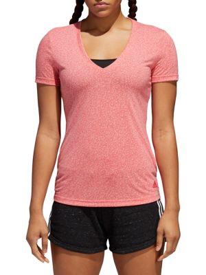 Adidas Printed V-neck Tee