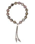 Chan Luu 4-8mm Taupe Freshwater Pearl And Sterling Silver Bracelet