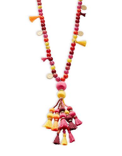 Kate Spade New York Pretty Poms Tassel Pendant Necklace