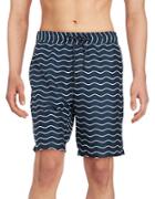 Surfside Supply Wavy Stripe Swim Shorts