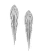 Design Lab Lord & Taylor Crystal Fringe Earrings
