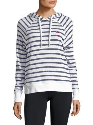 Tommy Hilfiger Performance Striped-print Hoodie