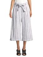 Ellen Tracy Striped Wide-leg Pants